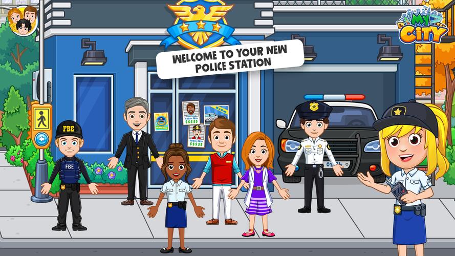 My City : Police game Captura de tela 0