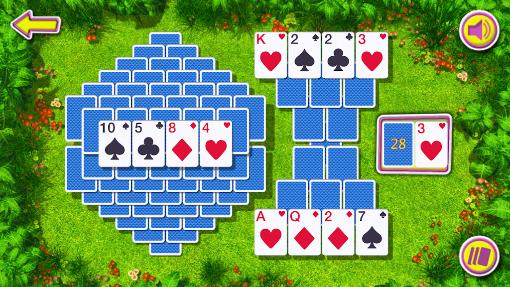 Summer Solitaire – The Free Tripeaks Card Game Ekran Görüntüsü 3