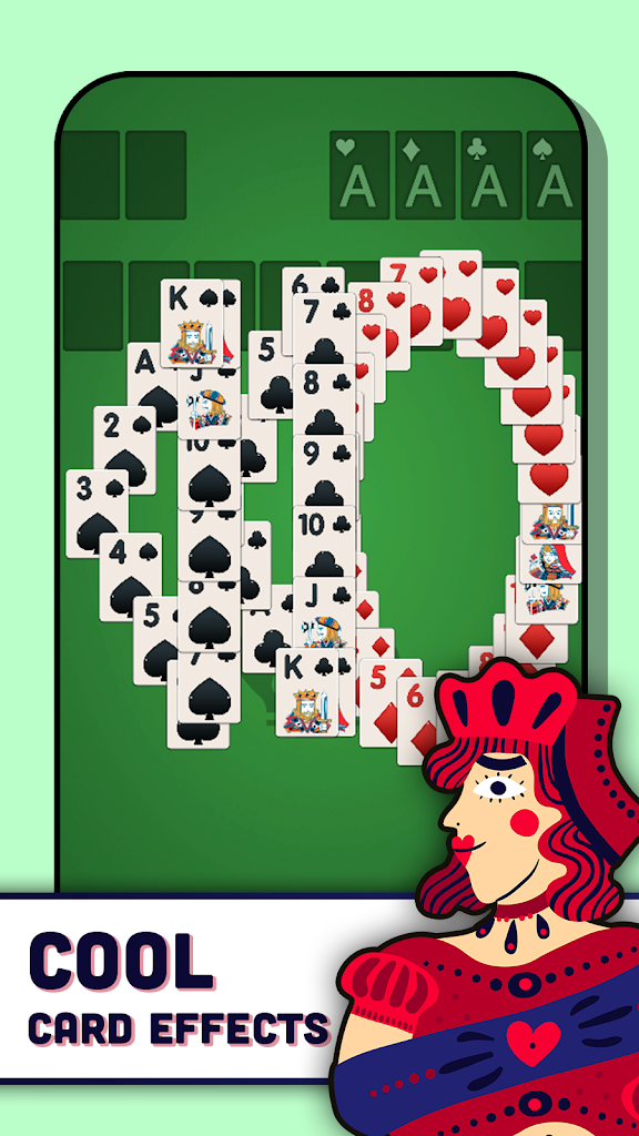 Schermata FreeCell Solitaire - Card 3