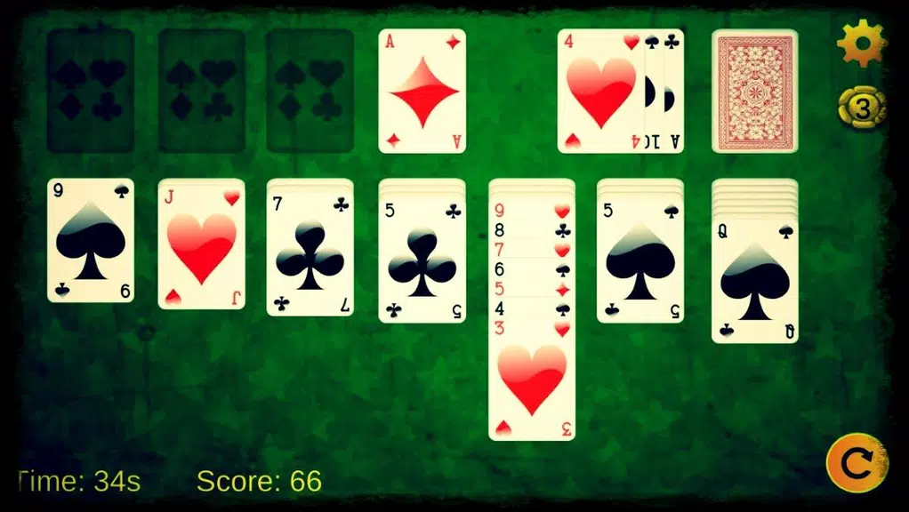 Mega Solitaire Card Game Capture d'écran 2