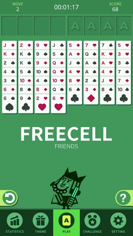 FreeCell Friends ဖန်သားပြင်ဓာတ်ပုံ 0