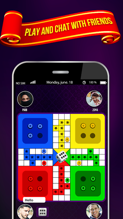 Classic Ludo Game Ekran Görüntüsü 3