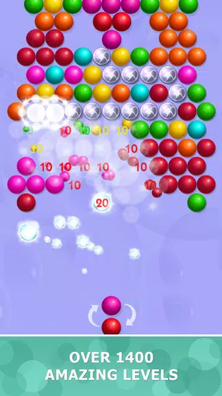 Bubblez: Magic Bubble Quest Captura de tela 1