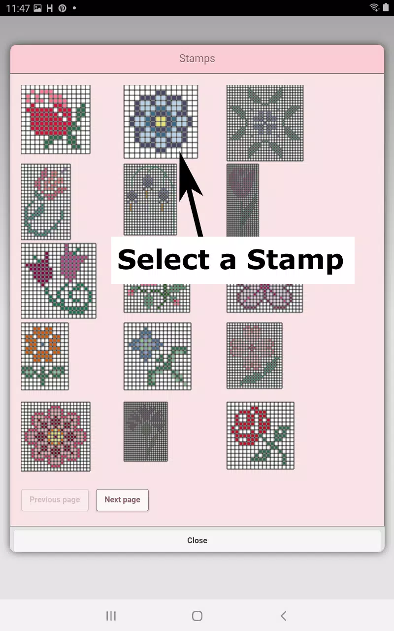 Cross Stitch Pattern Creator Schermafbeelding 3