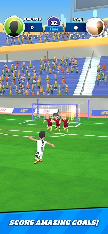 Football Clash - Mobile Soccer Tangkapan skrin 1