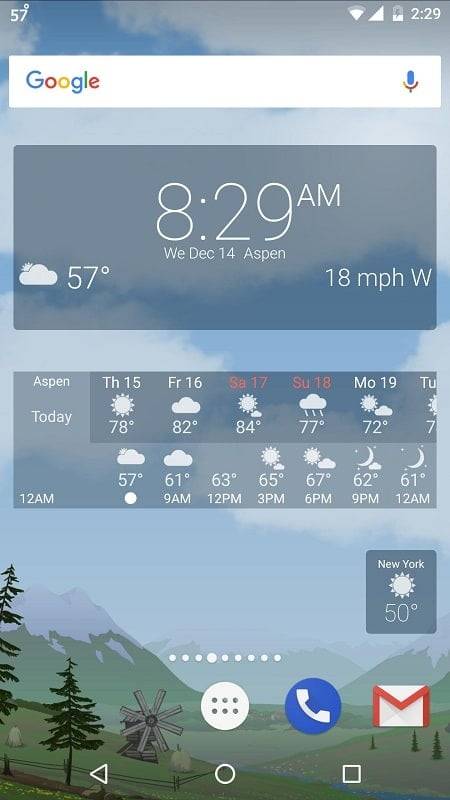 YoWindow Weather Unlimited ภาพหน้าจอ 2