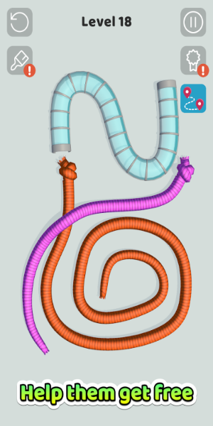 Tangled Snakes Мод APK