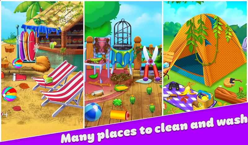 Dream Home Cleaning Game Wash Captura de pantalla 3