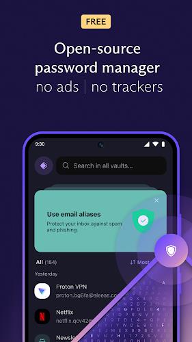 Proton Pass: Password Manager Schermafbeelding 0