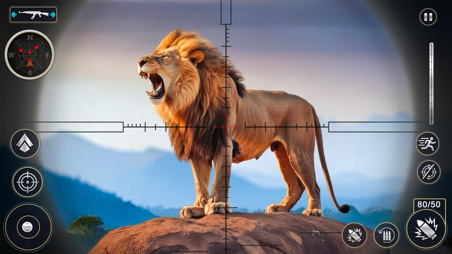 Lion Games - Sniper Hunting Captura de pantalla 0
