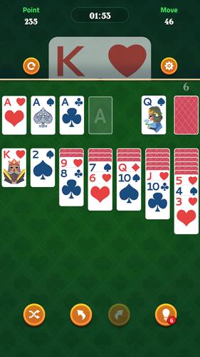 Big Card Solitaire Скриншот 2