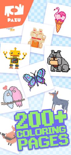 Pixel Coloring Games For Kids Ekran Görüntüsü 3