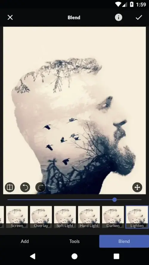 LightX Photo Editor ဖန်သားပြင်ဓာတ်ပုံ 0
