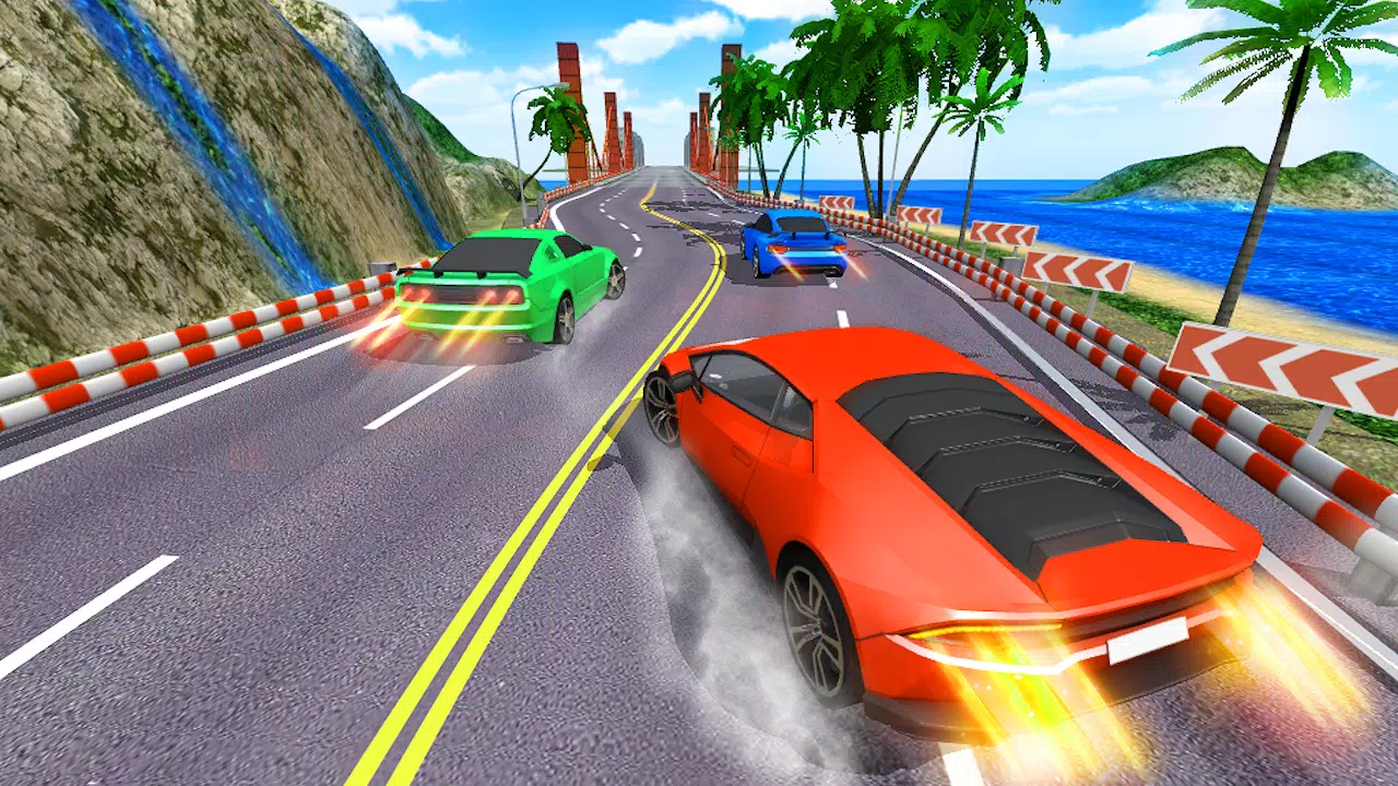 Highway Traffic Drift Cars Racer Schermafbeelding 0