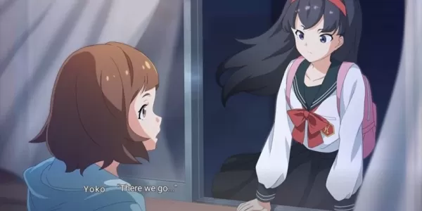 Gambar empat orang di atas bot dengan gaya animesque yang sangat penting.