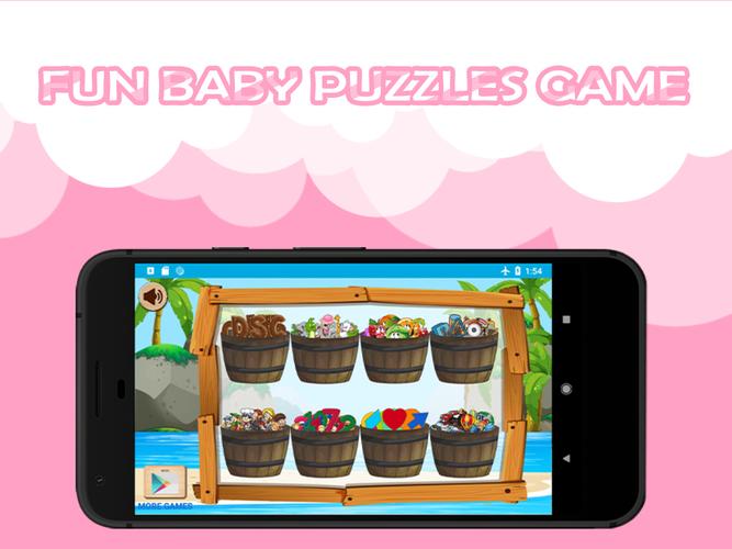 Baby Puzzle Game Tangkapan skrin 0