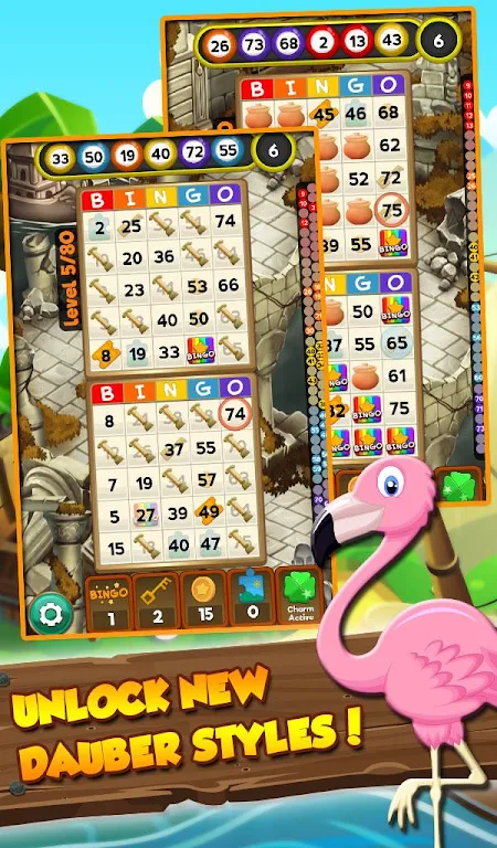 Bingo Treasure Quest - Paradise Island Riches Скриншот 2