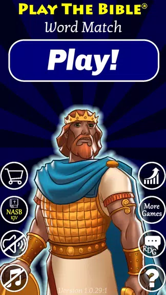 Play The Bible Word Match Captura de tela 0