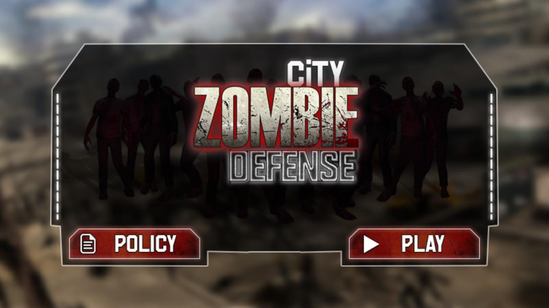 Police Zombie Defense Ảnh chụp màn hình 0