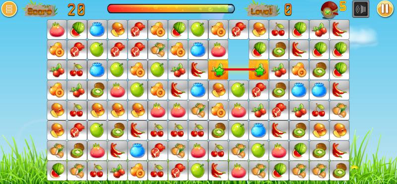 Link fruits - fruit match pair Ekran Görüntüsü 3