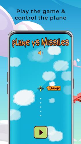 Plane vs Missiles Tangkapan skrin 0