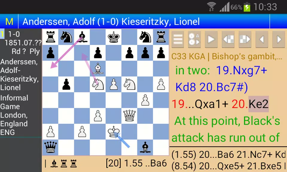 Stockfish Chess Engine (OEX) Tangkapan skrin 2