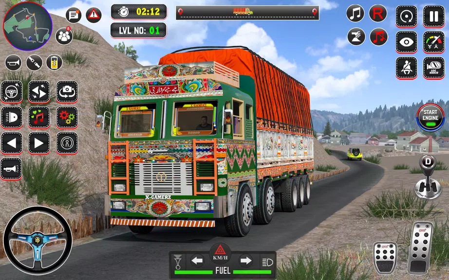 Cargo Truck Driving Games 3D Capture d'écran 0