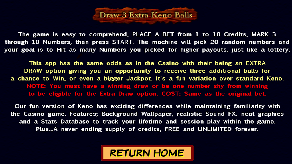 Draw 3 Extra Keno Balls ဖန်သားပြင်ဓာတ်ပုံ 3