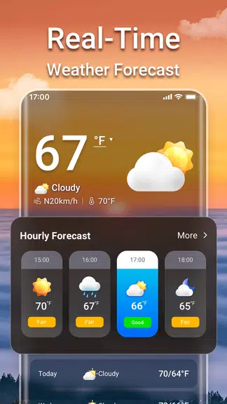 Weather Forecast & Live Radar Zrzut ekranu 0