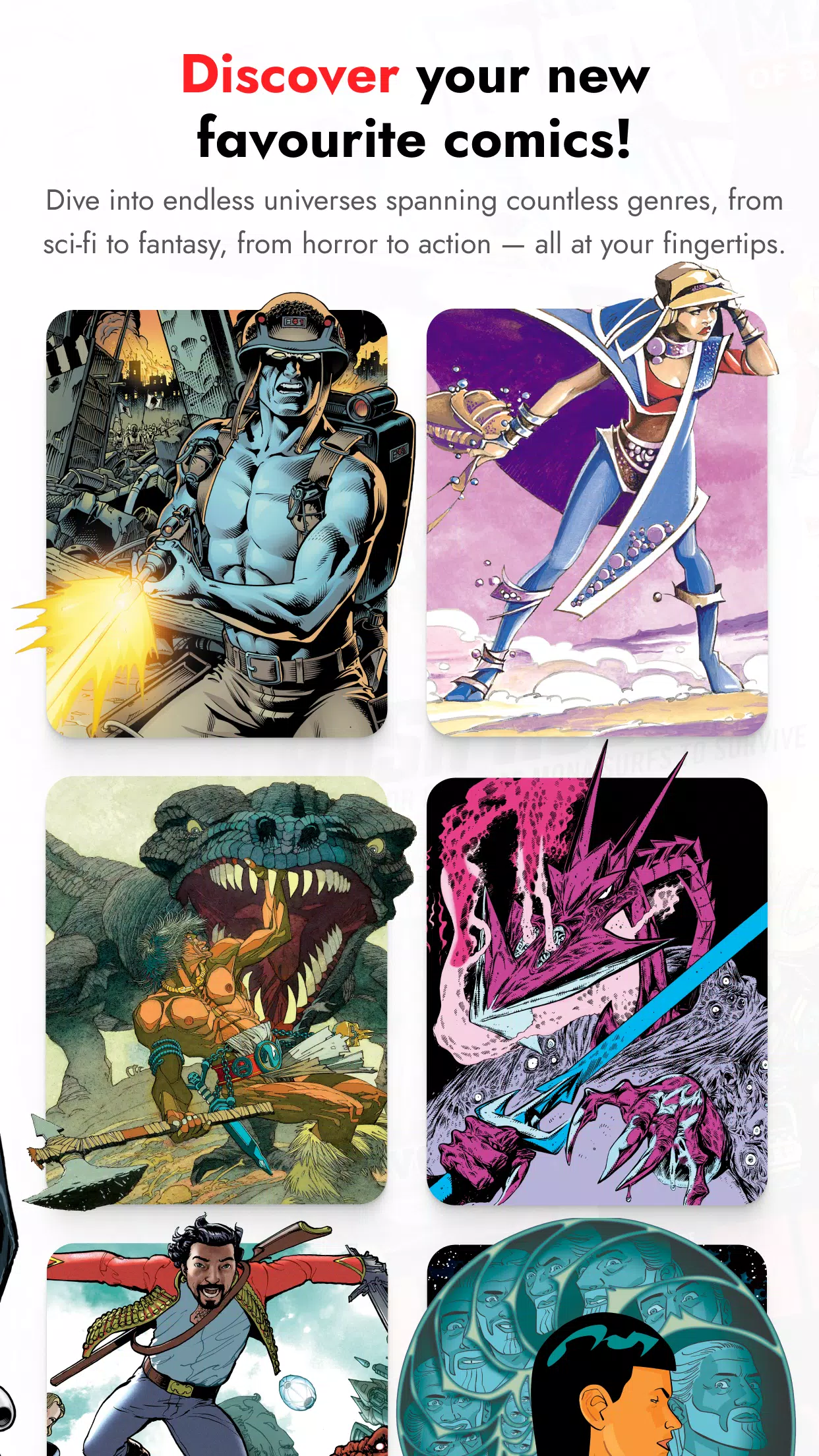 2000 AD Comics and Judge Dredd 스크린샷 1