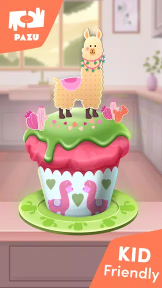 Cupcake Kochspiele für Kinder Screenshot 2