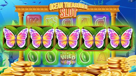 Ocean Treasures Slots 777 Скриншот 1