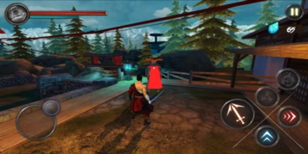 Takashi Ninja Warrior Captura de pantalla 2