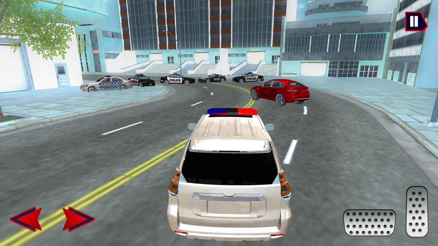 US Police Prado: City Car Zrzut ekranu 3