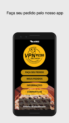 VPN Pizzas App スクリーンショット 0