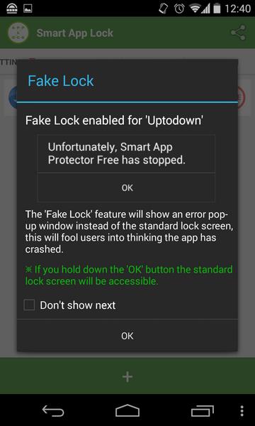 Smart App Lock Zrzut ekranu 2