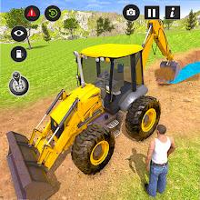 Village Excavator JCB Games