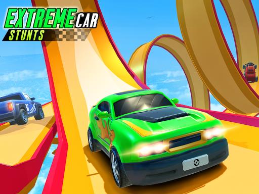 Schermata Mega Ramp Car Stunt-Car Racing 2