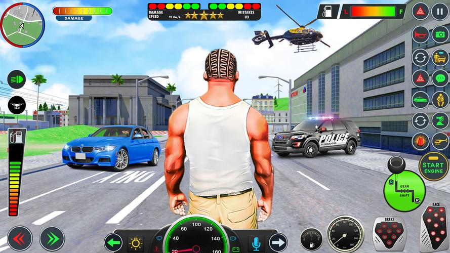 Gangster Crime City Offline Captura de pantalla 2