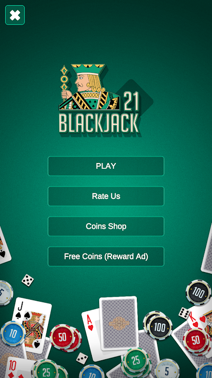 BlackJack TwentyOne ဖန်သားပြင်ဓာတ်ပုံ 0