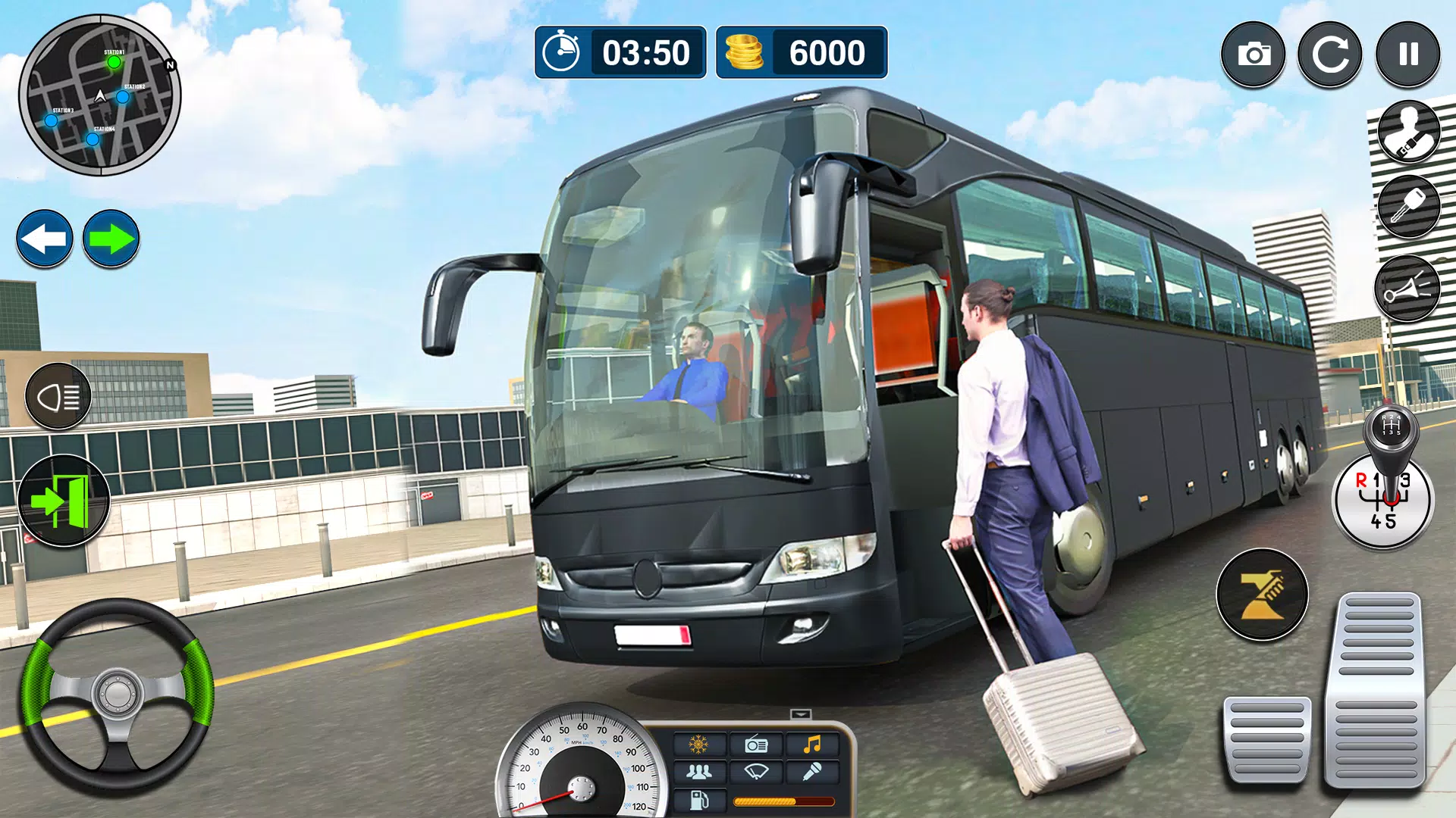 Schermata City Bus Steer Challenge 1