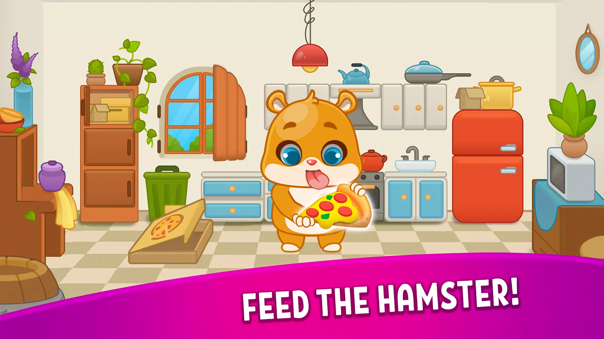 Hamster House: Kids Mini Games Zrzut ekranu 1