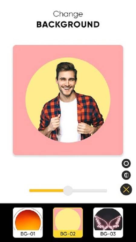 Photo Background Change Editor ဖန်သားပြင်ဓာတ်ပုံ 3