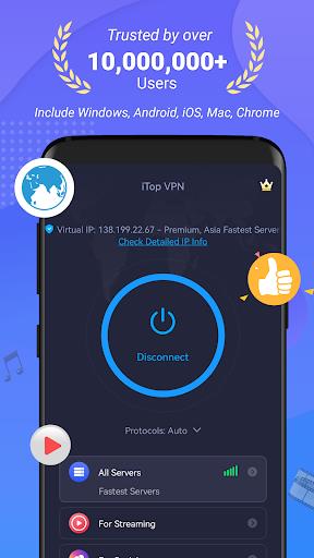 iTop VPN: Proxy & Game Booster スクリーンショット 2