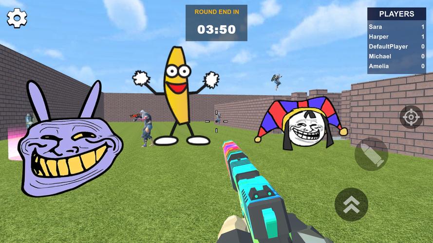 Meme Shooter in Sandbox Mods Schermafbeelding 0