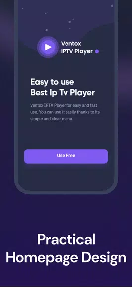 VentoX IPTV Player Captura de pantalla 3