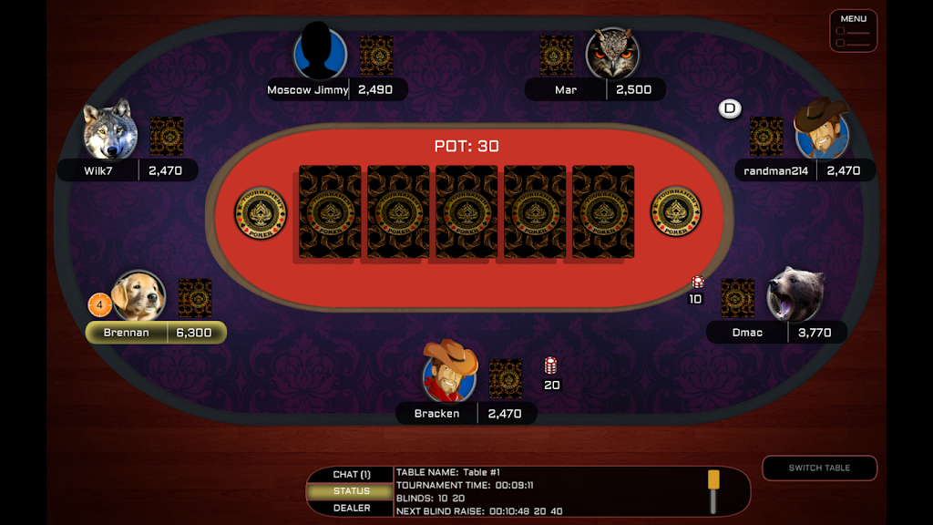 E-Tournament Poker應用截圖第1張