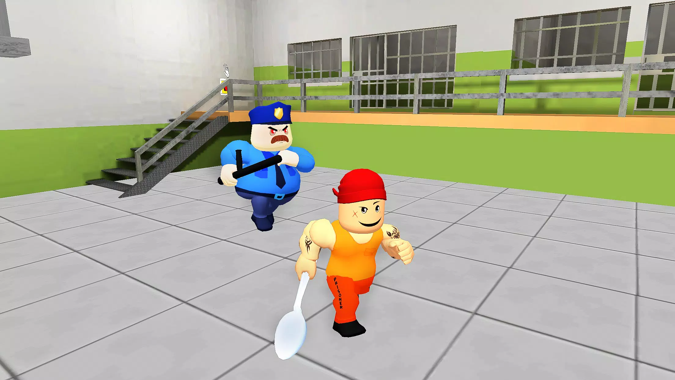 Obby Escape: Prison Breakout スクリーンショット 0