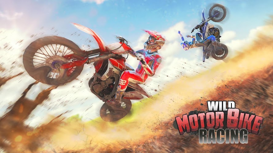 Wild Motor Bike Offroad Racing Captura de pantalla 0