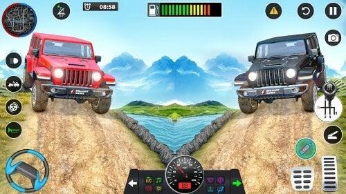 Offroad Jeep Driving Games 3D Capture d'écran 1